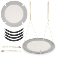 HUŚTAWKA BOCIANIE GNIAZDO DO DOMU I OGRODU, DO 150 KG, REGULOWANA