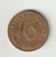 III Rzesza 10 pfennig 1937 D