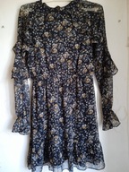 SUKIENKA ROMANTYCZNA FALBANY R.36 &MOHITO