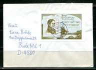A53733)DDR Bl 92 Brief in die BRD