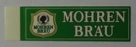 NAKLEJKA PIWO BROWAR MOHREN BRAU