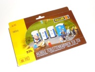 FALLER 180543_Toalety przenośne TOI TOI 4 szt._HO