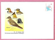 Niemcy 1998, ck. Sindelfingen, Wystawa Filat., ptaki