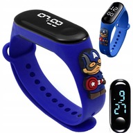 Zegarek smartwatch dla dzieci KAPITAN AMERYKA LED