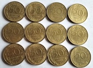 moneta Francja 50 centimes 1962 1963 1964