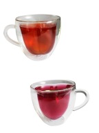 Szklanki termiczne z podwójną ścianką zestaw 2 szt.