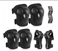 OCHRANIACZE DZIECIĘCE NA ROLKI ROWER DESKĘ ZESTAW 6 sztuk