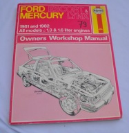 FORD ESCORT MERCURY LYNX 1981 82 83 84 85 86 87 88 89 90 instrukcja naprawy