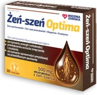 Rodzina Zdrowia Żeń-szeń Optima 30 kapsułek