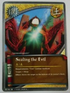 Karta Naruto CCG Jutsu Sealing the Evil - J-594