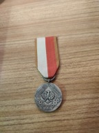 MEDAL PRL =WALKA PRACA SOCJALIZM XL 1944 - 1984 PRL +ETUI