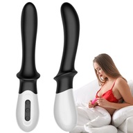 WIBRATOR SEX MASAŻER PODGRZEWANY 10 FUNKCJI USB WIBRUJĄCY MASAŻER POCHWY