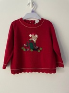 ŚWIĄTECZNY SWETEREK --12 M----80/86