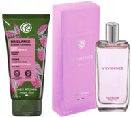 1 x L'Evidence 100 ml woda + Maska do włosów 200ml Yves Rocher