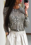 ROBERTA BIAGI dzianinowy sweter/bluzka r.M