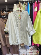 Kurtka wiatrówka cienka Italy, Uni, szara !!!