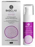 BASICLAB STYMULUJĄCE SERUM PEPTYDOWE NA NOC 25% 30ML DO TWARZY