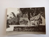 Pocztówka Szczytno Ortelsburg Ostpreussen zamek przed ruiną 1963