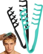 GRZEBIEŃ DO TEKSTURY UKŁADANIA WŁOSÓW ŁATWE IDEALNY DO STYLIZACJI GRZYWKI