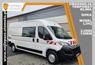 Citroen Jumper L3H2, BRYGADOWKA, 7 miejsc, DOKA, tempomat, klima, Gwarancj
