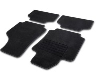 Cartrend Zestaw 4 uniwersalnych dywaników welurowych o jakości premium
