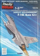 Mały Modelarz 1-2/2007 samolot F-16C Block 52+