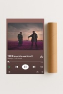 Plakat bez ramy 50x70cm 1998 Bedoes rap muzyka | Pomysł na Prezent