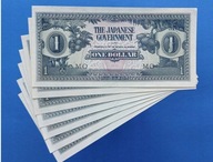 MALEZJA-MALAJE 1 DOLLAR, JAPOŃSKA OKUPACJA !!! ŚWIETNY STAN !!!