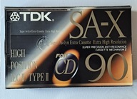 TDK SA-90 / SA-X-90 - Kaseta - Atrapa - Imitacja - UNIKAT - 1992
