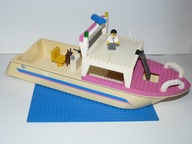 LEGO belville friends city duży statek jacht 42 cm