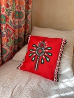 Poszewka dekoracyjna w stylu góralskim (40x40cm)