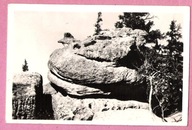 Pocztówka Góry Stołowe 1963, skała KWOKA