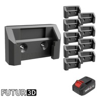 Uchwyt pojedynczy na akumulator YATO 18V LI-ION z blokadą