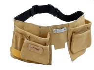 Pas narzędziowy Pro skórzany 10 kieszeni 80-120 cm