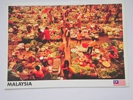 MALEZJA - ciekawa pocztówka