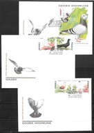 *FDC ROCZNIK 1994 Fi 3363-66 + Fi bl 156 kas. 3 szt. GOŁĘBIE / komplet
