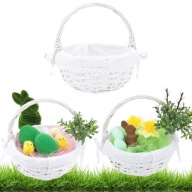 KOSZYK WIKLINOWY WIELKANOCNY DEKORACYJNY DO ŚWIĘCONKI – OZDOBA I TRADYCJA