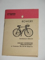 ZAKŁADY ROWEROWE ROMET BYDGOSZCZ instrukcja obsługi