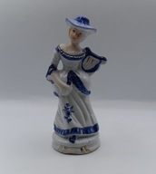 Śliczna dama - figurka z porcelany 15,6cm - kolekcjonerska