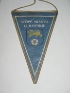 NOWE MIASTO LUBAWSKIE proporczyk z PRL