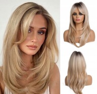 Peruka włosy długie syntetyczne blond Esmee damska