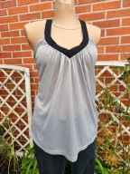 E-vie Evie bluzka top koszulka srebrna r. 38-40
