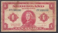 Holandia 1 Gulden 1943
