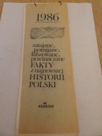 1986 zatajane pomijane fałszowane przeinaczane fakty, bibuła PRL,