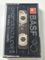 BASF CHROMDIOXID SUPER SM 90 KASETA MAGNETOFONOWA