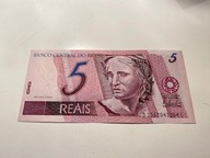 Brazylia - 5 reais - UNC