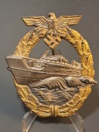 Odznaka Kutrów Torpedowych – Sygnowana RS – Rudolf Souval