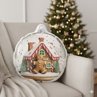 Poduszka ozdobna świąteczna bombka 45cm