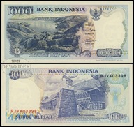 BNB - INDONEZJA 1000 Rupii 1992 / 1998 RJV 403398 # P129g # UNC