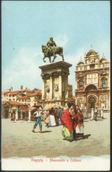 Venezia. Monumento a Colleoni - Ferd. Gobbato, Venezia 1900 Litho